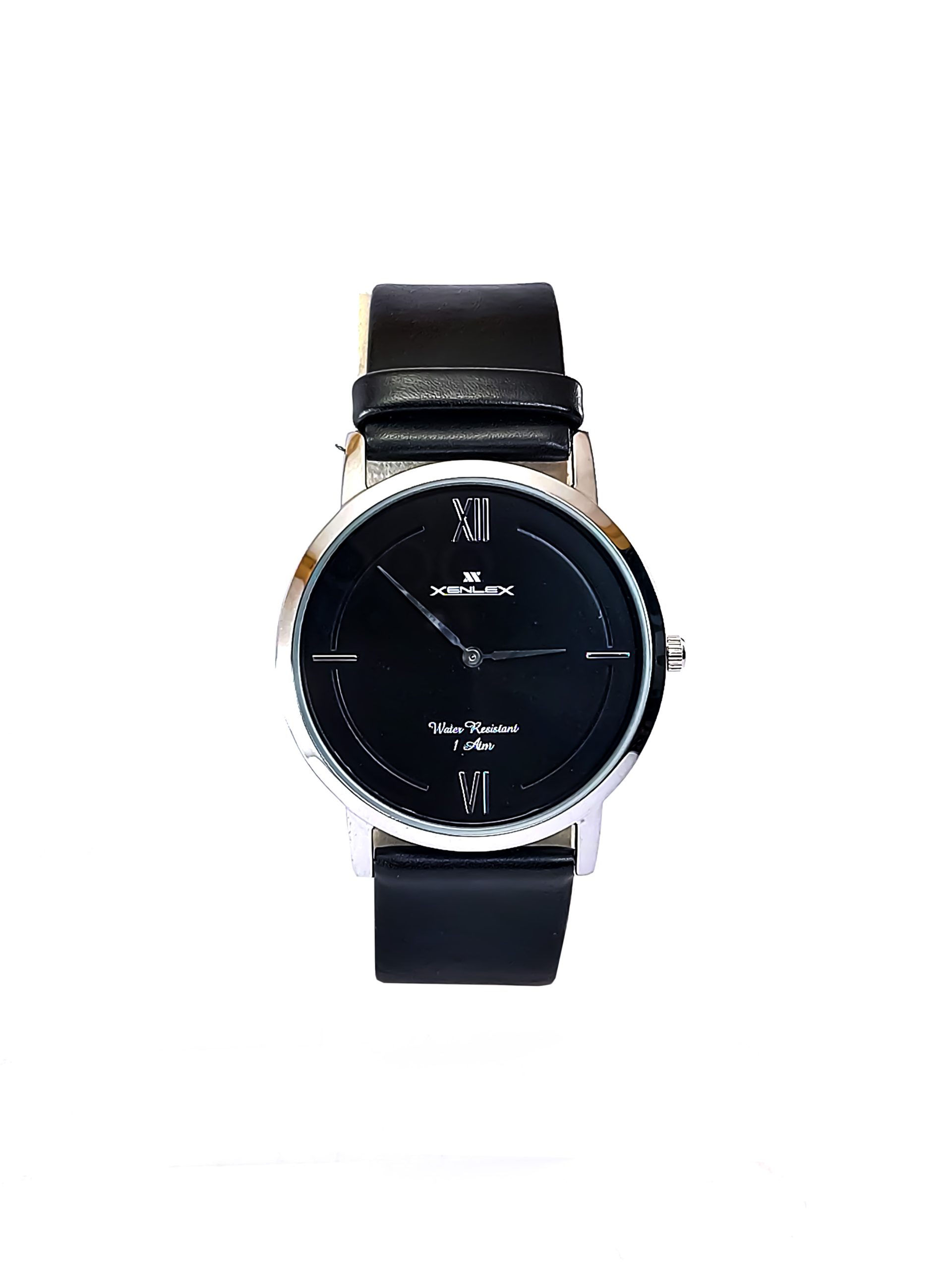Xenlex Strap Watch For ladies (Black) - Punjab Watch